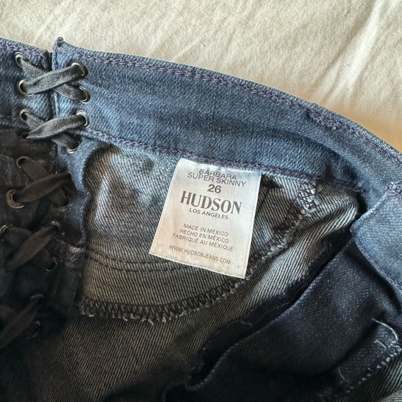 Hudson Barbara Super Skinny Ankle Jean - Picture 6 of 8